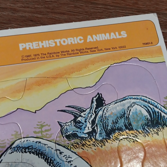 VINTAGE RAINBOW WORKS FRAME TRAY PUZZLES (2)    #5488 - Picture 3 of 10